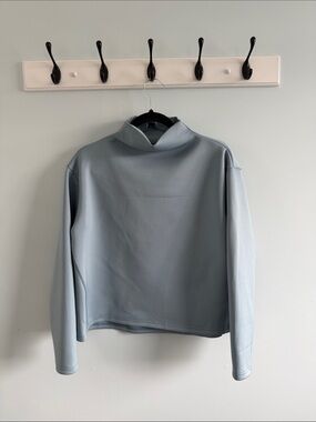 ADAY Like A Boss Sweatshirt, Mist, Size S, EUC
